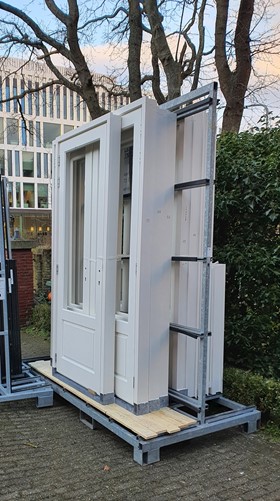 New window frames installed by Optimum Contractors in The Hague